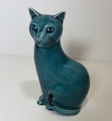 Poole pottery siamese cat - pottery,