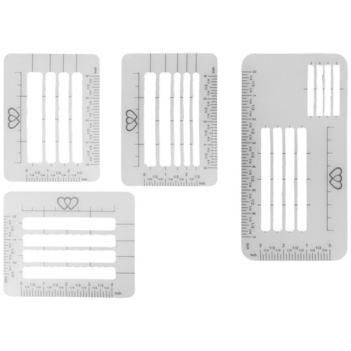 Pcs metal stencils envelope - 4,