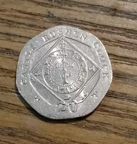 Rare 20p coin isle - isle, man