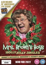 Mrs Brown's Boys: Holly Jolly Jingles DVD (2022) Brendan O'Carroll, Kellett