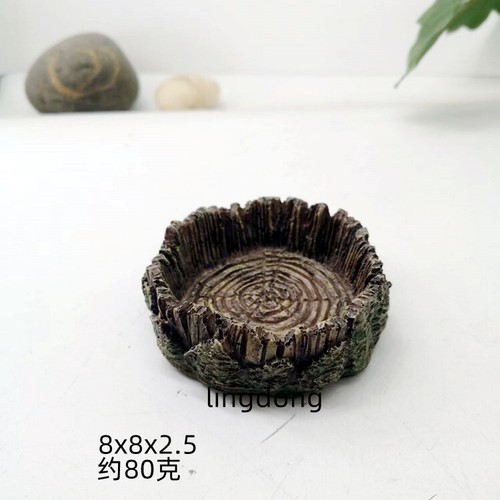 Reptile water dish - dish, resin