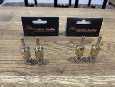 Cardas CAB 4mm Banana Plugs