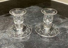 Stuart Crystal Pair Of Candle