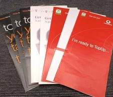 8 Vintage Top Up Cards.., 2 T Mobile 3 Orange 3 Vodafone