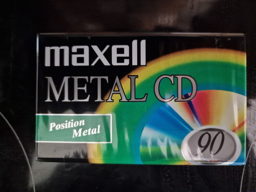 Maxell metal blank - metal, audio
