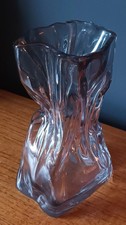 Vintage Clear Glass Ice Effect