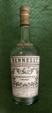 Vintage hennessy brandy - vintage, bottle