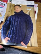  Sian Brown Aran Knitting