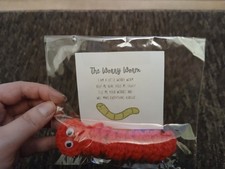 Handmade Crochet Worry Worms