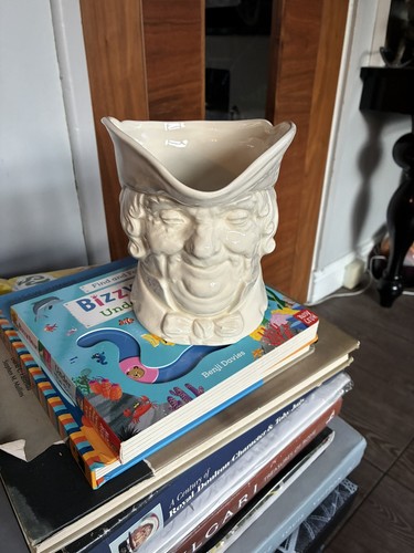 Rare all white character jug