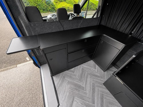 Campervan kitchen pod - campervan, pod/