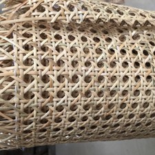 New 1 Roll 40*50/100cm  Natural Cane Sheet Webbing Rattan Material Weave Repair