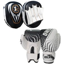 Boxing Gloves 6oz with Focus Pads Junior Boxing Set For MMA Training | Ages 5–13