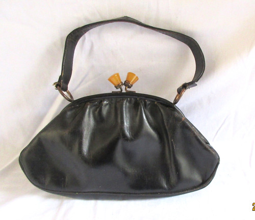Vintage c1930s 40s leather - vintage, c1930s/40s