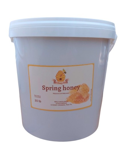 Spring pure honey raw - spring,