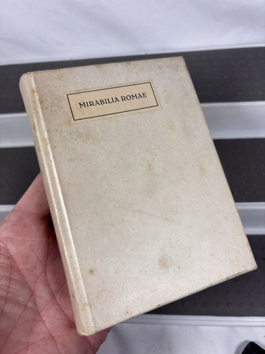 Mirabilia romae 1925 - romae, german