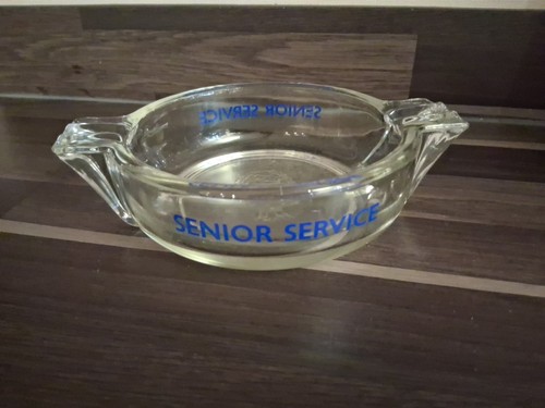 Vintage round glass senior - vintage,