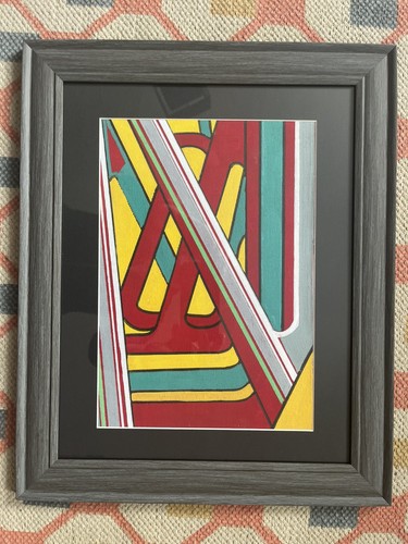 Abstract painting lap a4 - 56, an