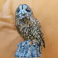 Tawny Owl   by Quail Pottery ceramic china Gift Money box 