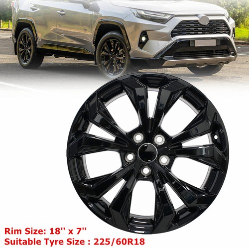 New gloss black alloy - 18", x