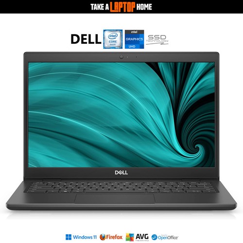 Dell latitude fhd laptop - dell, 14"