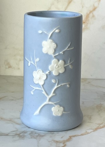Vintage blue spode - blue, white
