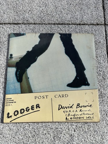 David bowie post card lodger - david,