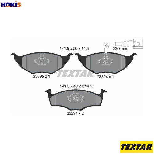 Brake pad set - brake,