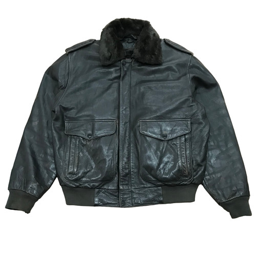 Rifle leather jacket mens - jacket, xl