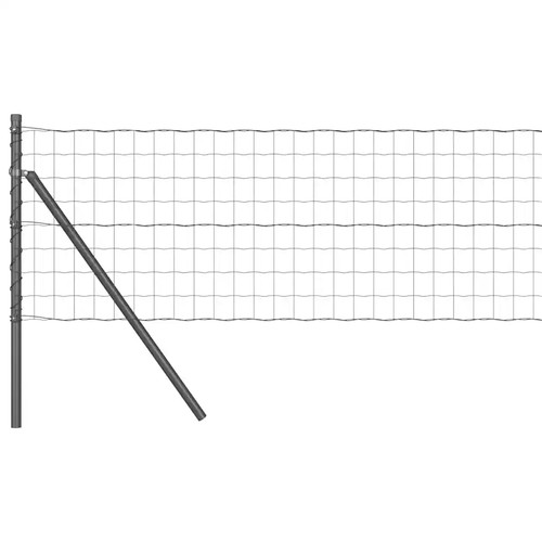 Euro fence with concrete - euro,
