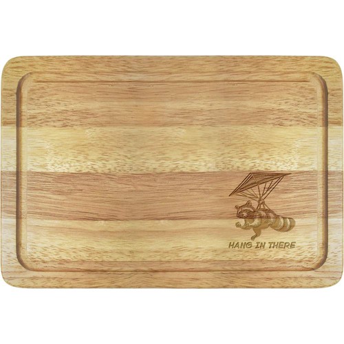 Hang gliding raccoon wooden - 'hang, raccoon'
