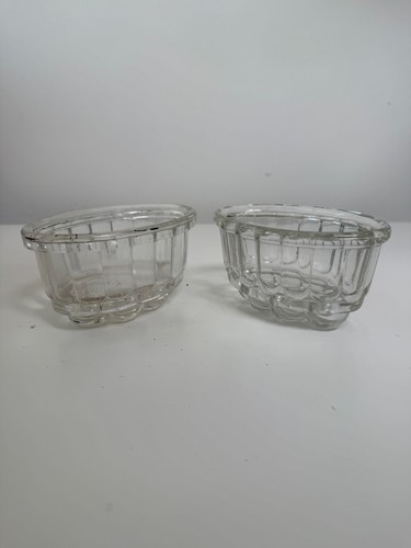 Vintage set glass jelly - vintage, 2