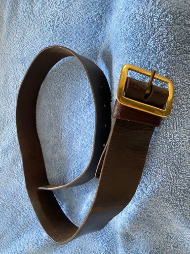 Home guard leather belt wwii - belt,