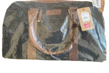 Cotton Traders  Black Canvas Weekender Bag NEW