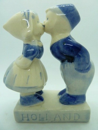 Vintage delft pottery cute - vintage,