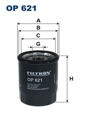 OIL FILTER FILTRON OP 621 FOR