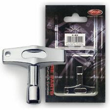 STAGG K60 DRUM KEY CHROME FINISH TO TUNE DRUMS 6MM SQUARE SLOT - SILVER - K-60