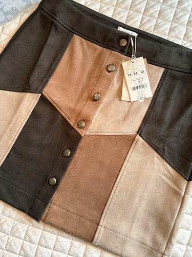 Monsoon suedette patch short - monsoon,