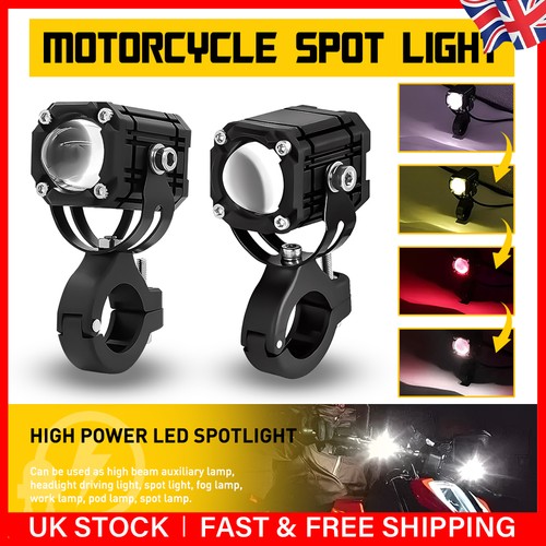 Motorcycle led spot light - 2x,