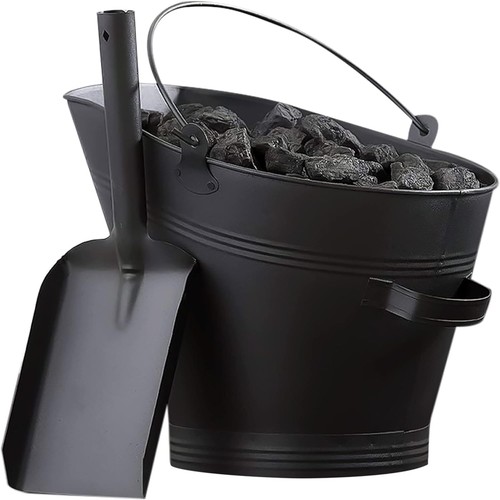 Fireplace waterloo style black - fireplace,