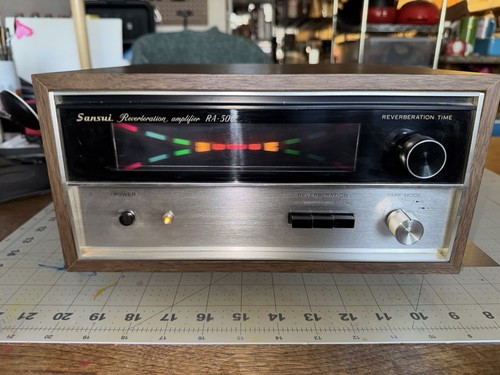 Sansui 500 reverberation - ra-500,