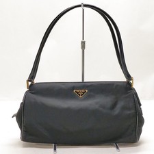 NO TARIFF Prada Hand Bag Black