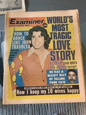 Lot of 12 vintage, Examiner, Globe  Star Mags 1979, 1980 Vintage
