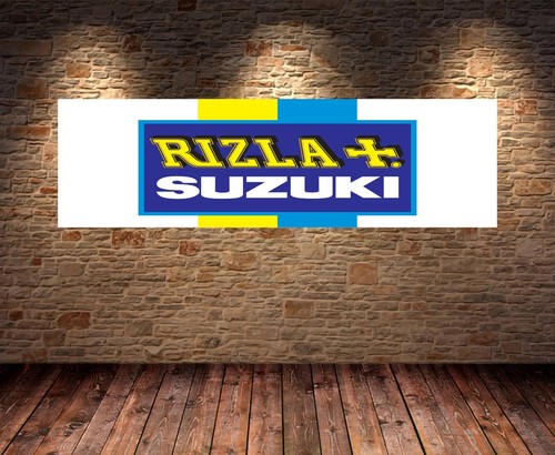 Suzuki rizla banner - banner, garage