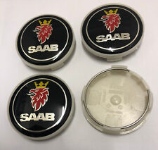 4x Saab Alloy Wheel Hub Centre