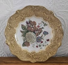 PRATTWARE BOUQUET PLATE. RETAILED BY JAMES MUGGLETON BIRMINGHAM..1840s