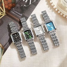 Stainless Steel Women Wristwatch Quartz Strap Watch Quartz Watches  Student