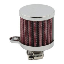 Chrome Crankcase Breather