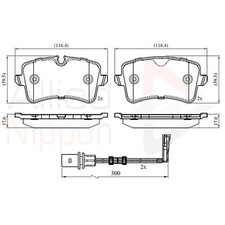 Brake Pads Set For Audi Q3 8U
