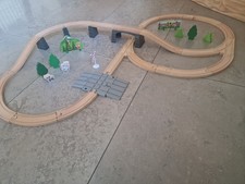 Large Wooden train set.